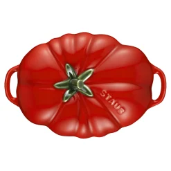 Cocotte 16 cm, Tomate, Kirsch-Rot, Keramik