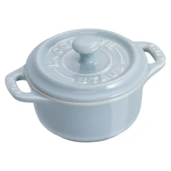 Cocotte Set Macaron 6-tlg, rund, Keramik