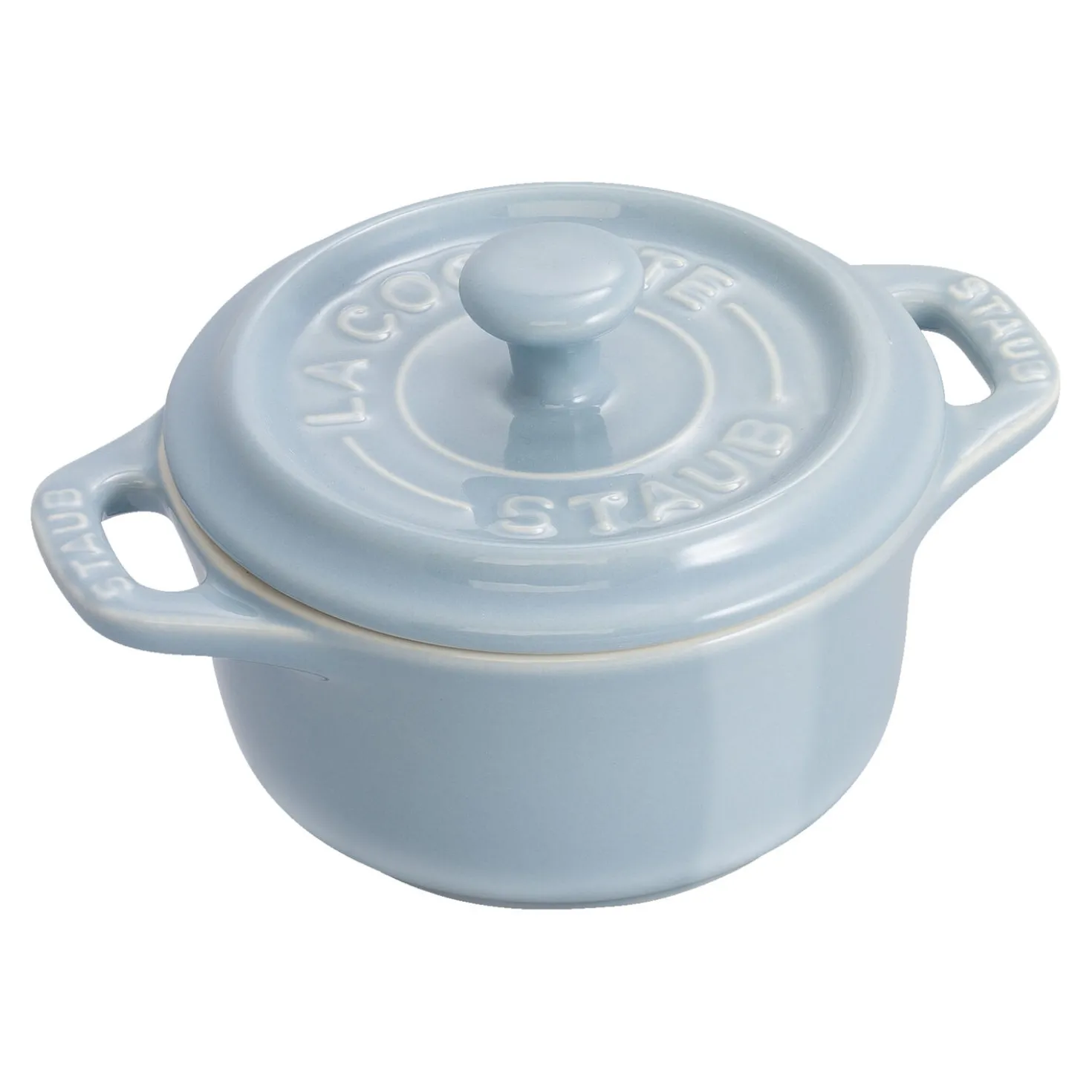 Cocotte Set Macaron 6-tlg, rund, Keramik