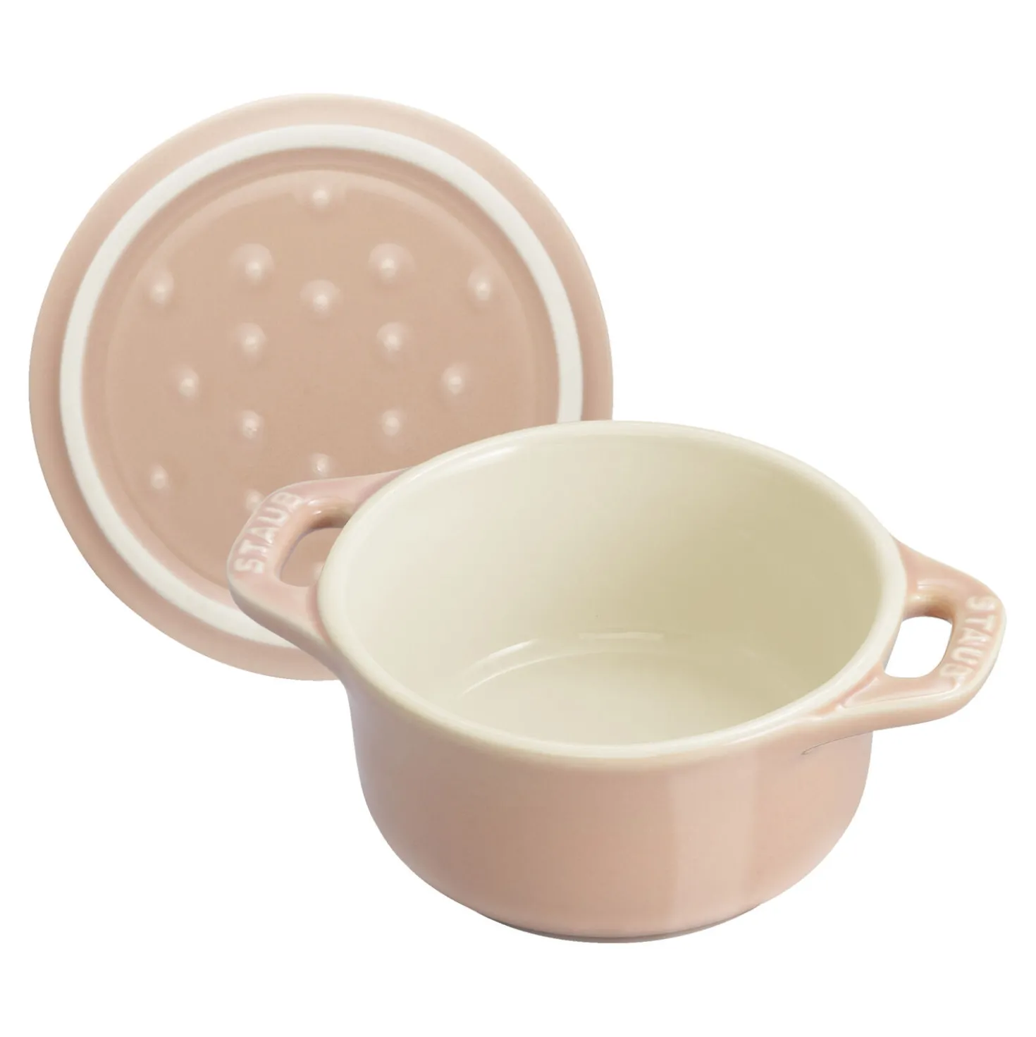 Cocotte Set Macaron 6-tlg, rund, Keramik