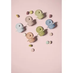 Cocotte Set Macaron 6-tlg, rund, Keramik