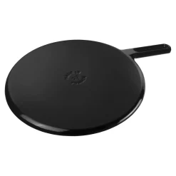 Cr&ecirc;pes-Pfanne 30 cm, rund, Glänzend-Schwarz, Gusseisen