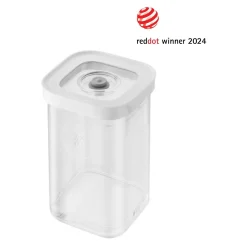 CUBE Box 2S / 11 cm, Transparent-Weiß