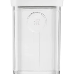 CUBE Box 2S / 11 cm, Transparent-Weiß