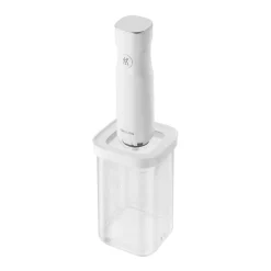 CUBE Box 2S / 11 cm, Transparent-Weiß