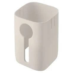 CUBE Cover 2S / 10 cm, Elfenbein-Weiß