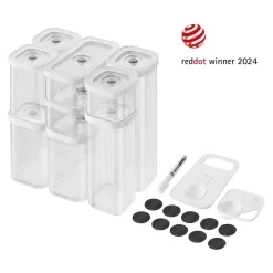 CUBE Set, S/M / 12-tlg, Transparent-Weiß