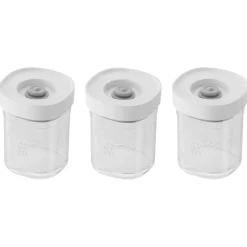 CUBE Set, XS / 3-tlg, Transparent-Weiß