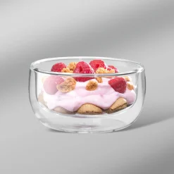 Doppelwandiges Glas, Dessert 280 ml / 2-tlg