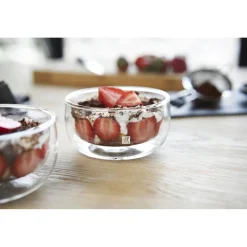 Doppelwandiges Glas, Dessert 280 ml / 2-tlg