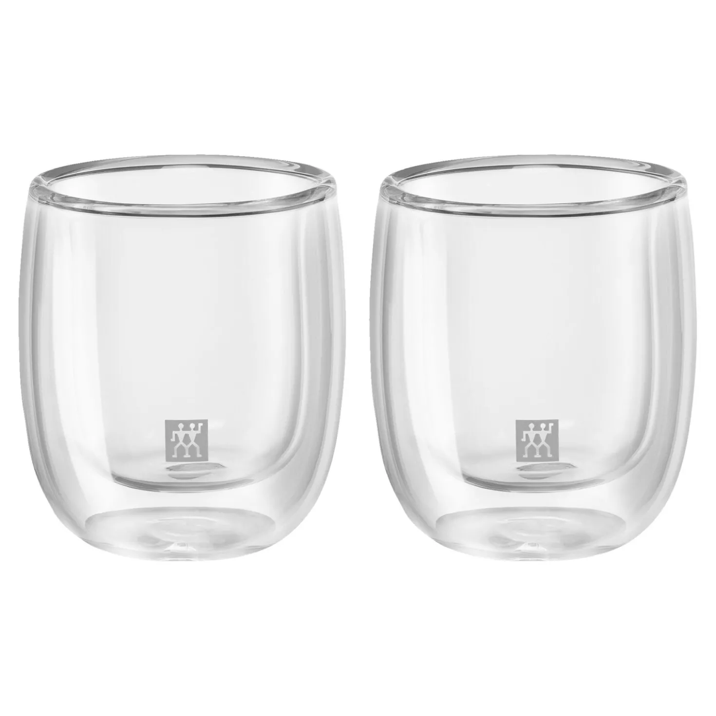 Doppelwandiges Glas, Espresso 80 ml / 2-tlg