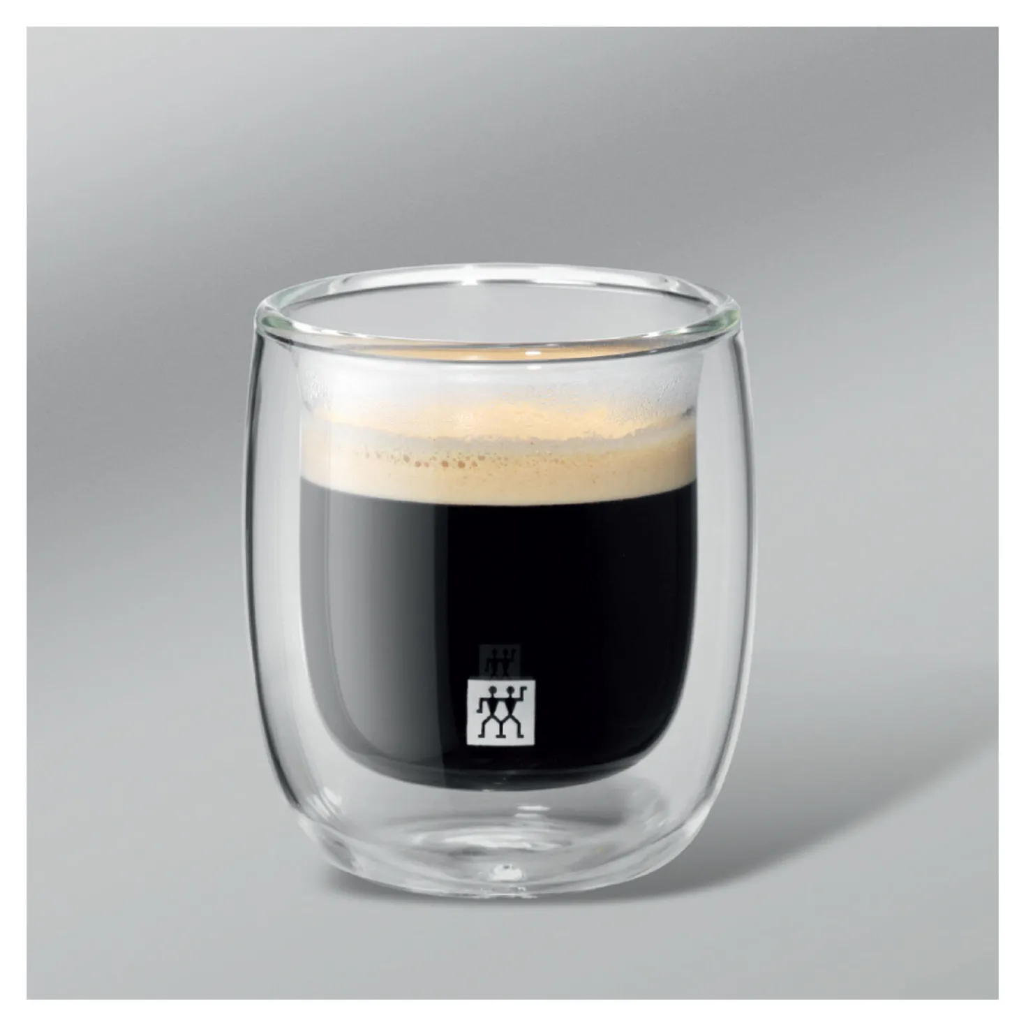 Doppelwandiges Glas, Espresso 80 ml / 2-tlg