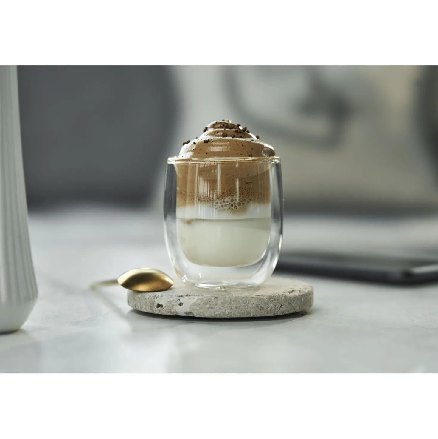 Doppelwandiges Glas, Espresso 80 ml / 2-tlg