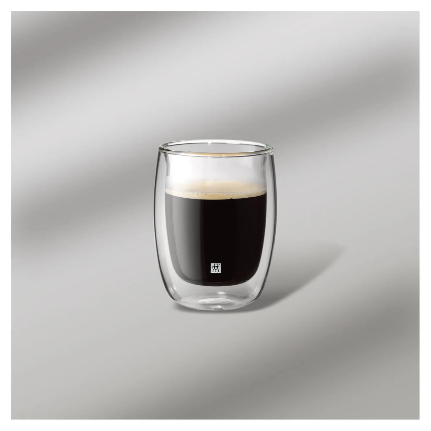 Doppelwandiges Kaffeeglas 200 ml / 2-tlg