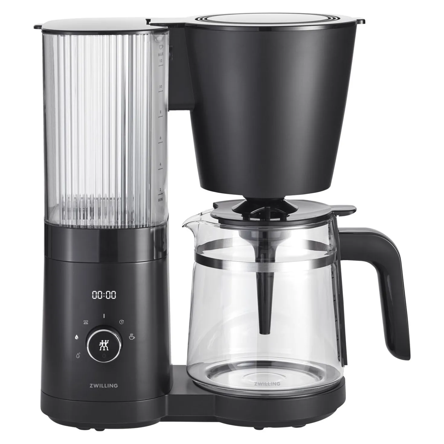 Filterkaffeemaschine, 1,5 l, Schwarz