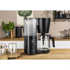 Filterkaffeemaschine, 1,5 l, Schwarz