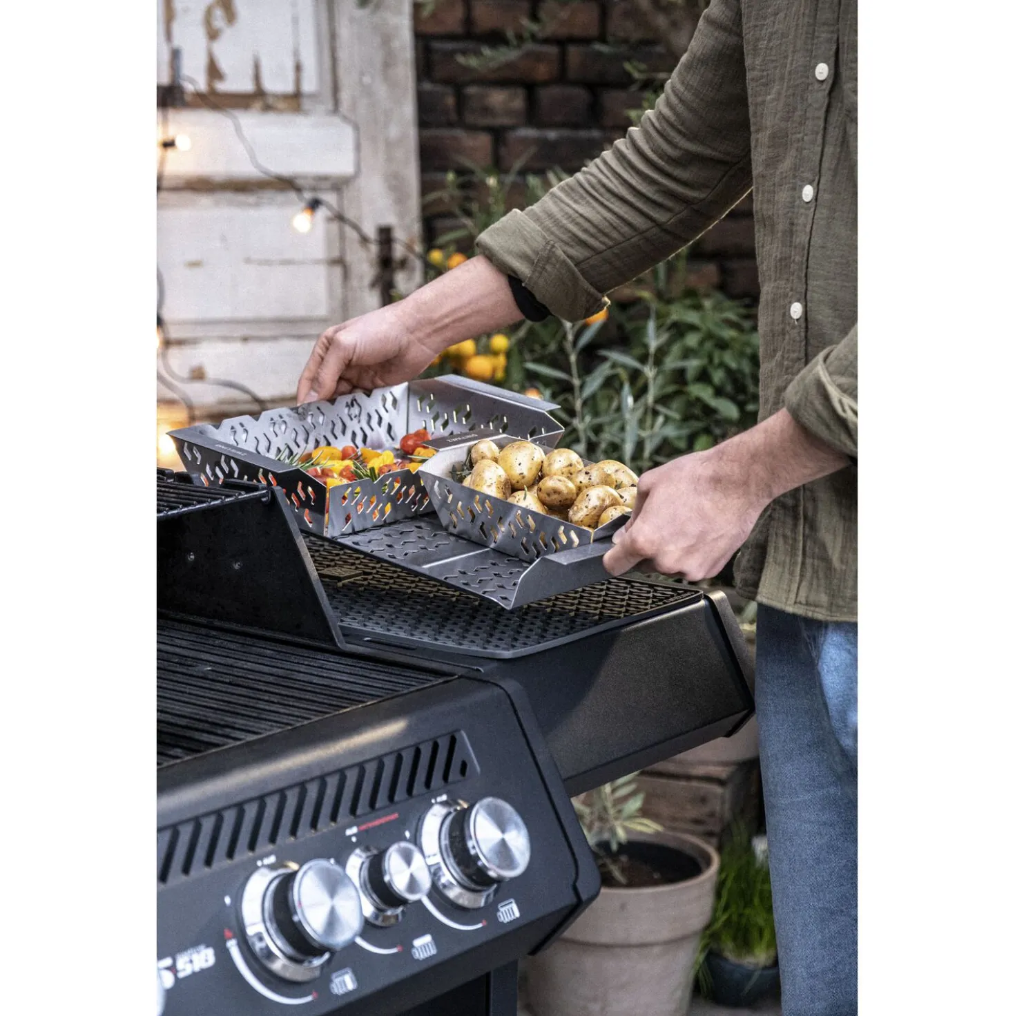Grillkorb M / 36 cm