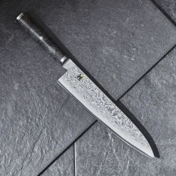 Gyutoh 24 cm, Schwarz-Ahorn