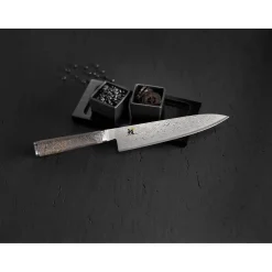 Gyutoh 24 cm, Schwarz-Ahorn