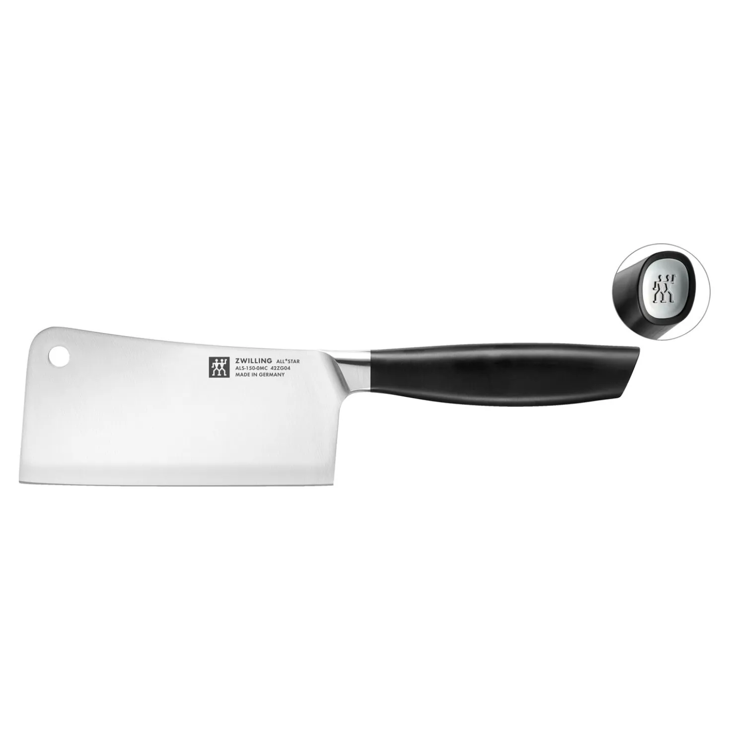 Hackmesser 15 cm, Silber