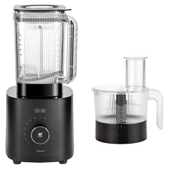 Hochleistungsstandmixer Pro & Food Processor Set, 2-tlg. / 1,8 l/1,2 l, Schwarz