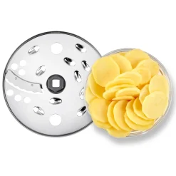 Hochleistungsstandmixer Pro mit Food Processor, Silber-Weiß