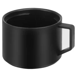 Isolierflasche, 1 l, Edelstahl, Schwarz
