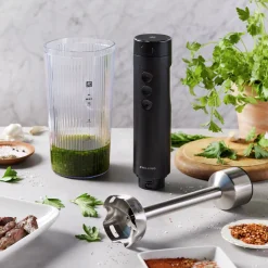 Kabelloser Stabmixer, Starter Set mit Akku