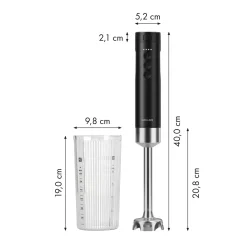 Kabelloser Stabmixer, Starter Set mit Akku