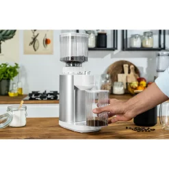 Kaffee Starterset, 5-tlg. / 1,5 l/400 ml/200 ml, Silber-Weiß, Kunststoff/Glas