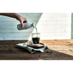 Kaffee Starterset, 5-tlg. / 1,5 l/400 ml/200 ml, Silber-Weiß, Kunststoff/Glas