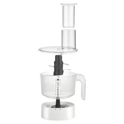 Küchenmaschine Zubeh&ouml;r, 1,2 l, Silber-Weiß
