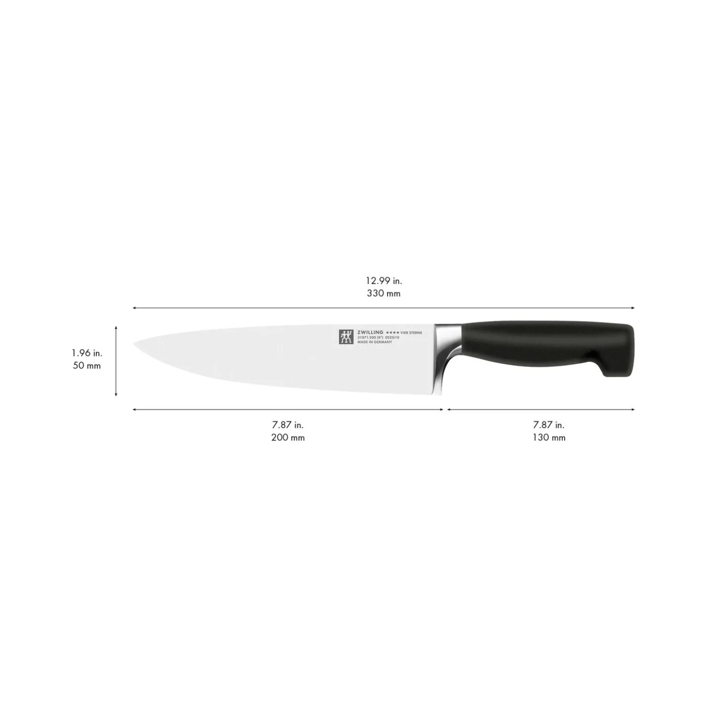 Kochmesser 20 cm