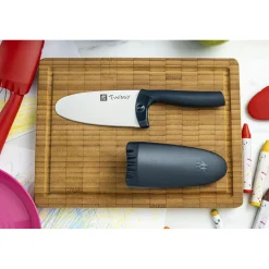 Kochmesser 10 cm, Blau