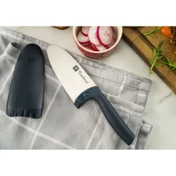 Kochmesser 10 cm, Blau