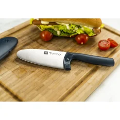 Kochmesser 10 cm, Blau