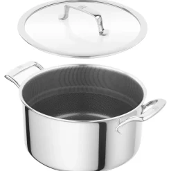 Kochtopf 24 cm, 18/10 Edelstahl