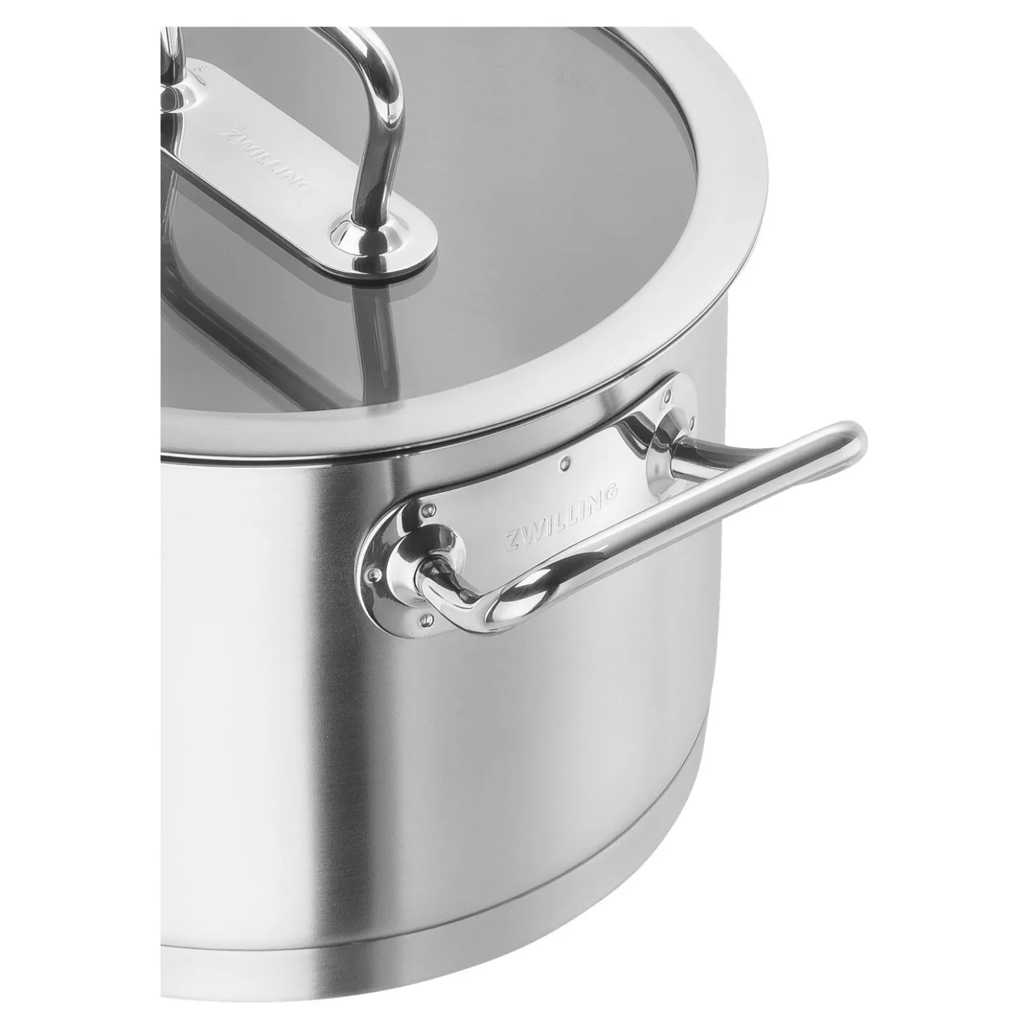 Kochtopf hoch 28 cm, 18/10 Edelstahl