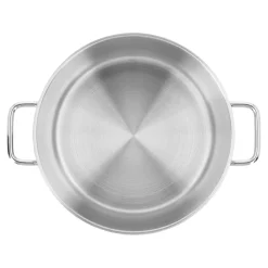 Kochtopf mit Deckel 24 cm, 18/10 Edelstahl