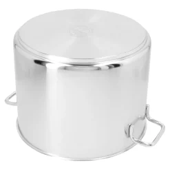 Kochtopf mit Deckel 24 cm, 18/10 Edelstahl
