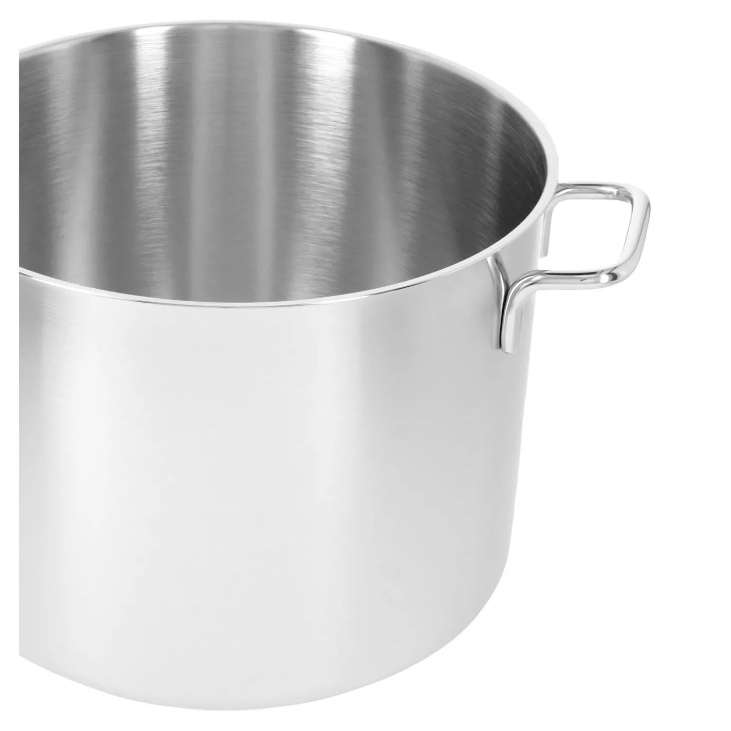 Kochtopf mit Deckel 24 cm, 18/10 Edelstahl