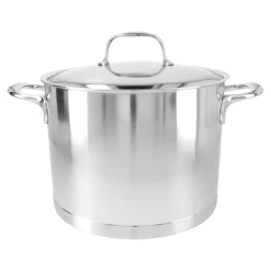 Kochtopf mit Deckel 24 cm, 18/10 Edelstahl