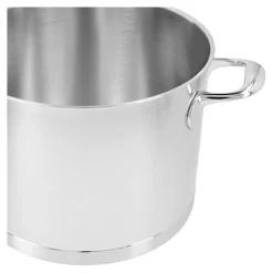 Kochtopf mit Deckel 24 cm, 18/10 Edelstahl