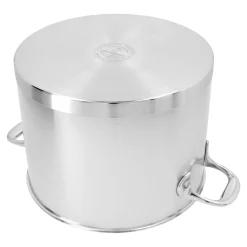 Kochtopf mit Deckel 24 cm, 18/10 Edelstahl