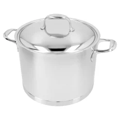 Kochtopf mit Deckel 24 cm, 18/10 Edelstahl
