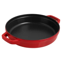 Kochtopfset Stackable 2-tlg, rund, Kirsch-Rot, Gusseisen