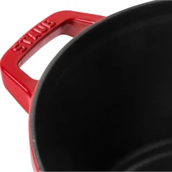 Kochtopfset Stackable 2-tlg, rund, Kirsch-Rot, Gusseisen