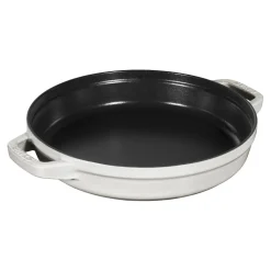 Kochtopfset Stackable 3-tlg, rund, Weisser Trüffel, Gusseisen