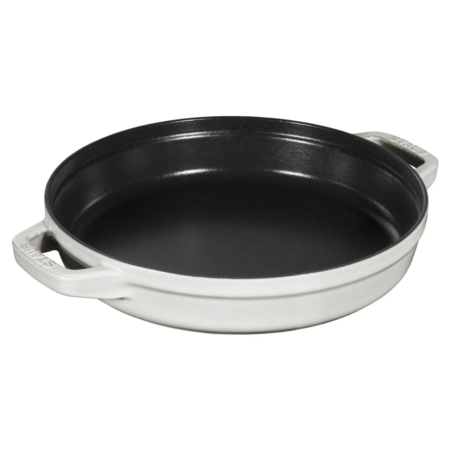 Kochtopfset Stackable 3-tlg, rund, Weisser Trüffel, Gusseisen