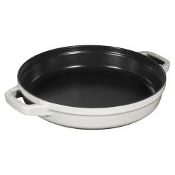 Kochtopfset Stackable 2-tlg, rund, Weisser Trüffel, Gusseisen